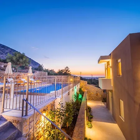 Vilă Aloni 3 Bedroom Sea View With Private Pool Hersonissos (Crete)