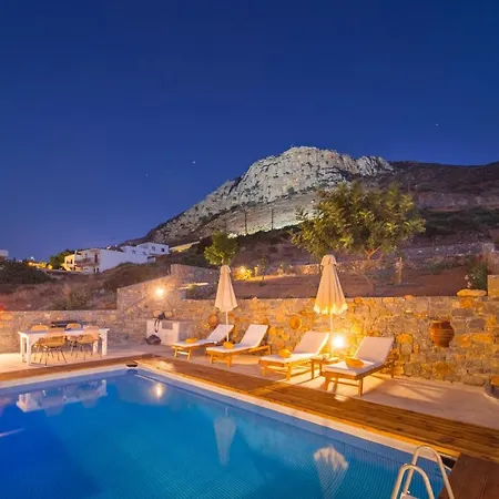 Aloni 3 Bedroom Sea View With Private Pool Villa Hersonissos (Crete)
